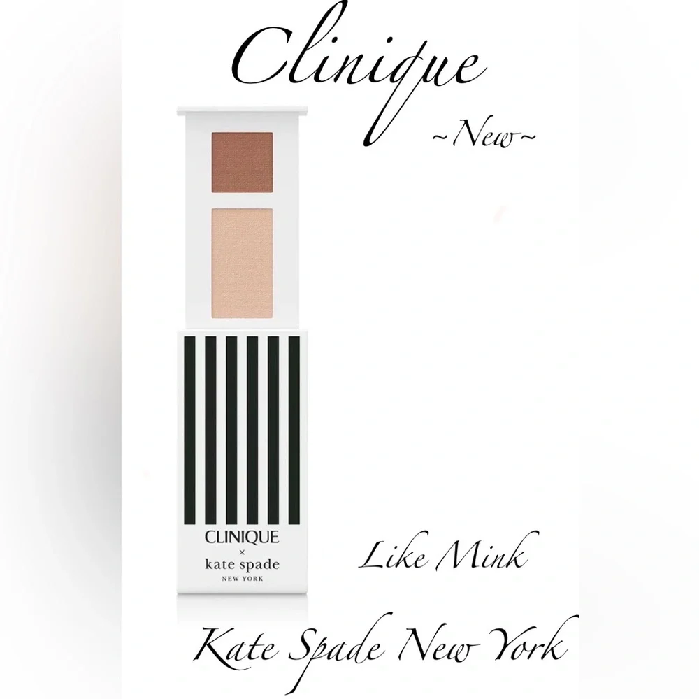 Kate Spade + Clinique Shadow Duo Eyeshadow~Like Mink~Limited Edition ~New~